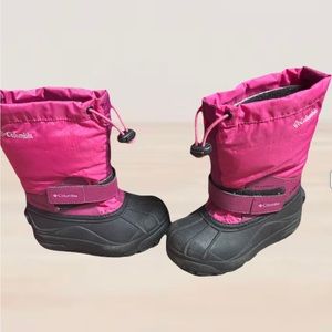 Girls Columbia winter boots